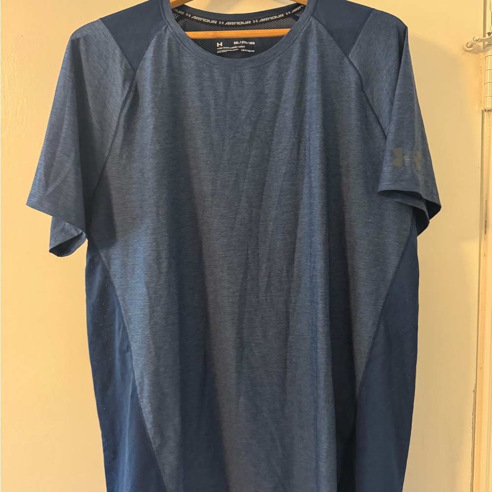 Under Armour Men's Navy Blue Athletic Tee